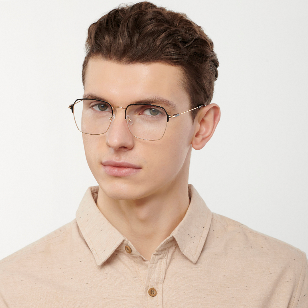 Vincent Chase Online Black Full Rim Geometric right side