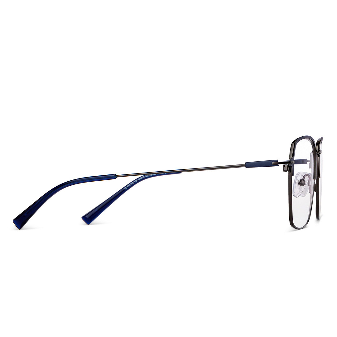 Vincent Chase Online Mid Gunmetal Full Rim Geometric left side