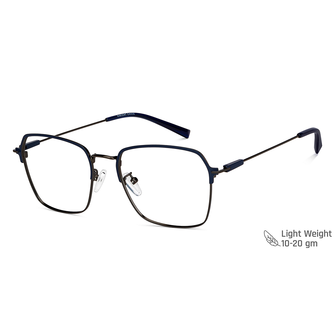 Vincent Chase Online Black Full Rim Square left side