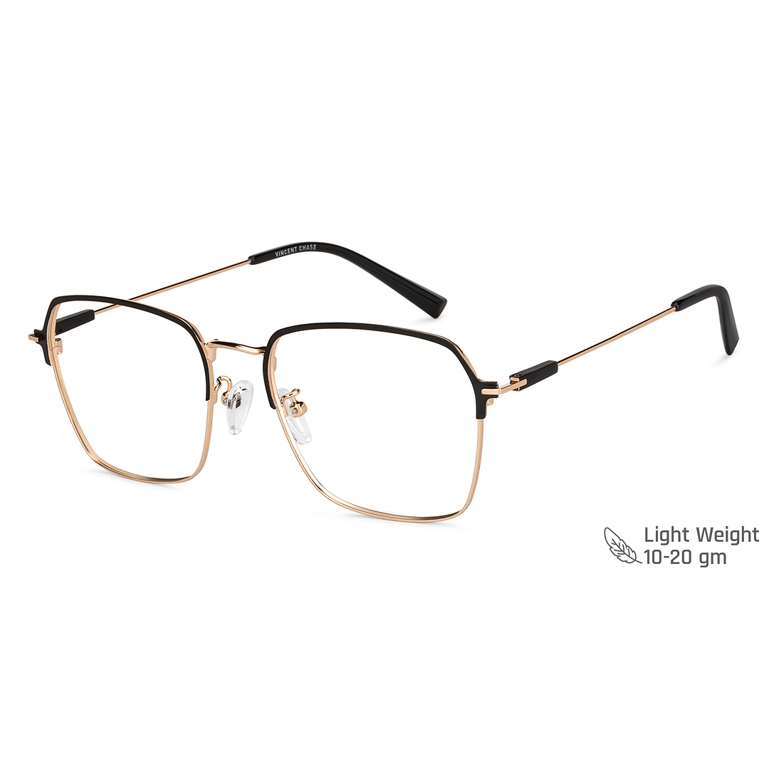 Vincent Chase Online Black Full Rim Square left side