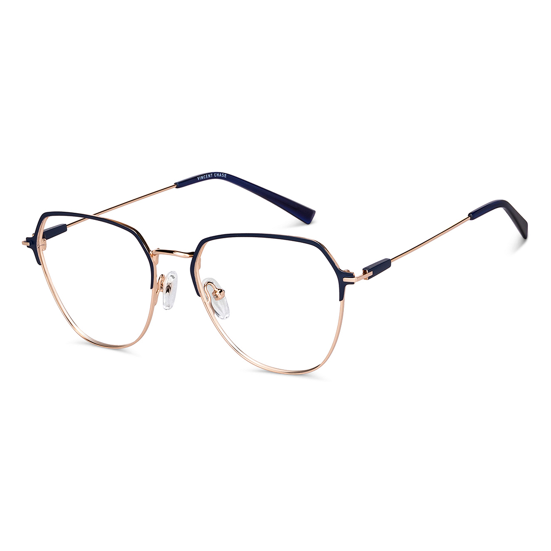 Vincent Chase Online Gold Full Rim Geometric right side