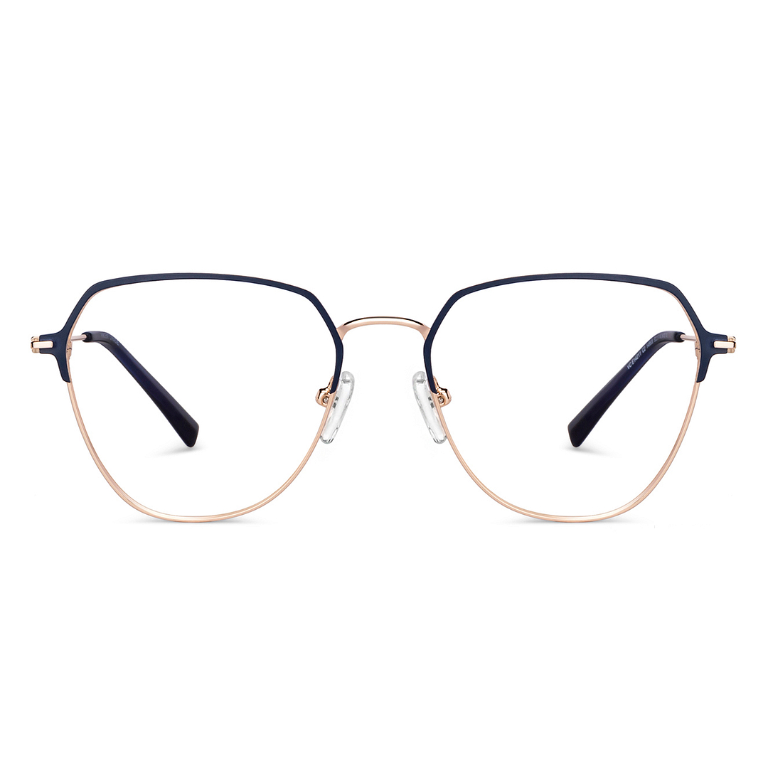 Vincent Chase Online Gold Full Rim Geometric left side