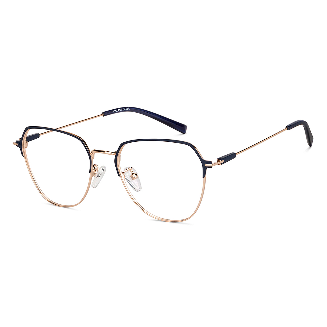 Vincent Chase Online Gold Full Rim Geometric right side