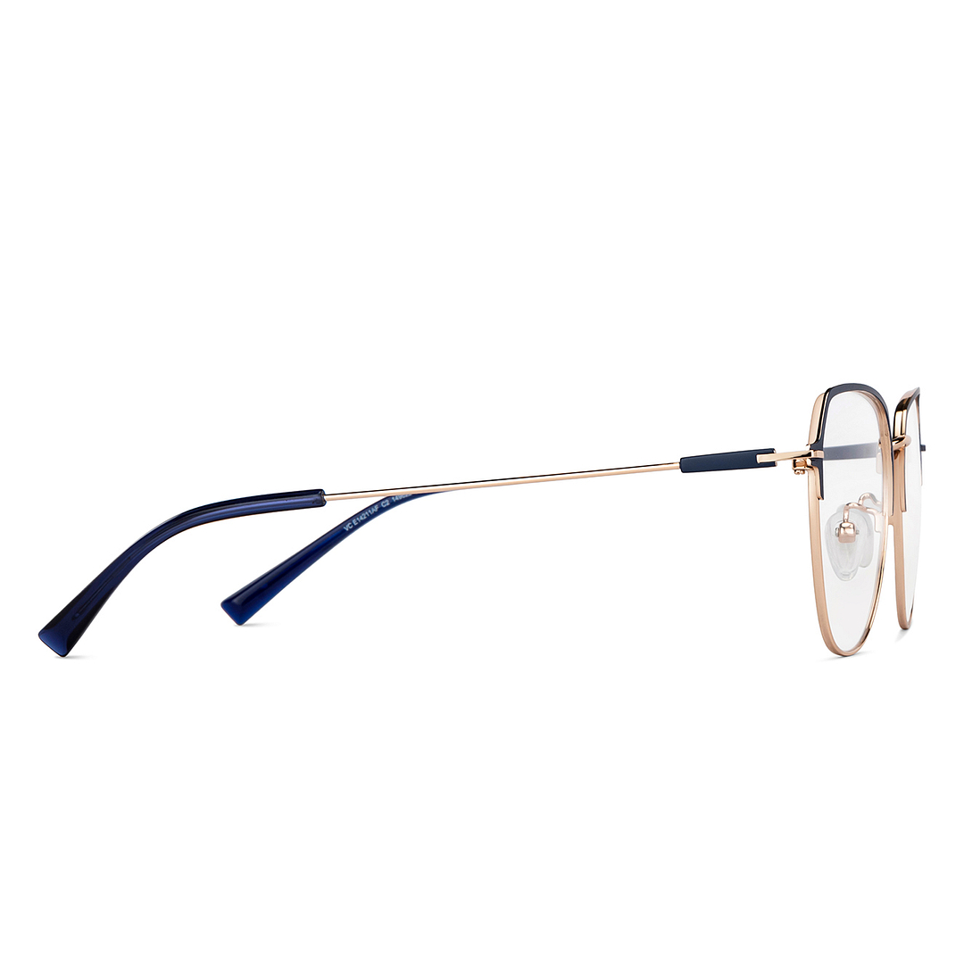 Vincent Chase Online Gold Full Rim Geometric left side