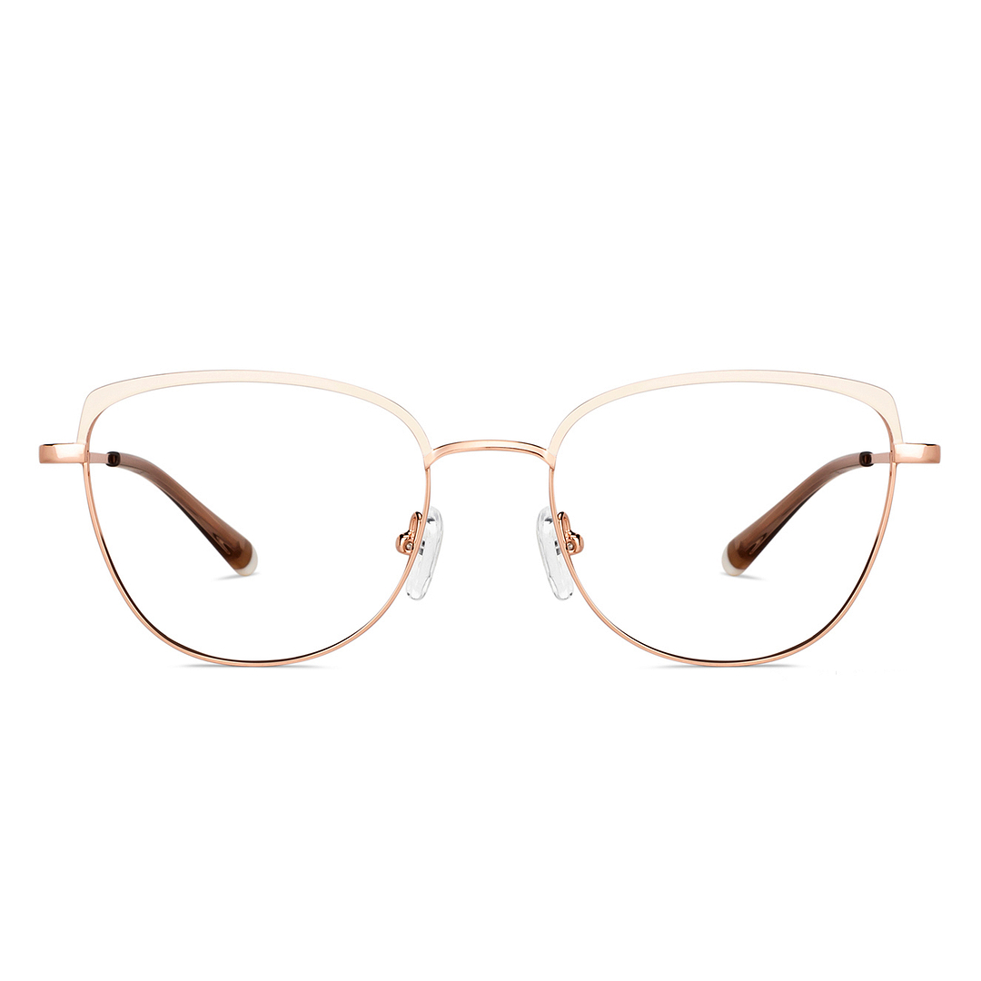 Vincent Chase Online Rose Gold Full Rim Cat Eye left side