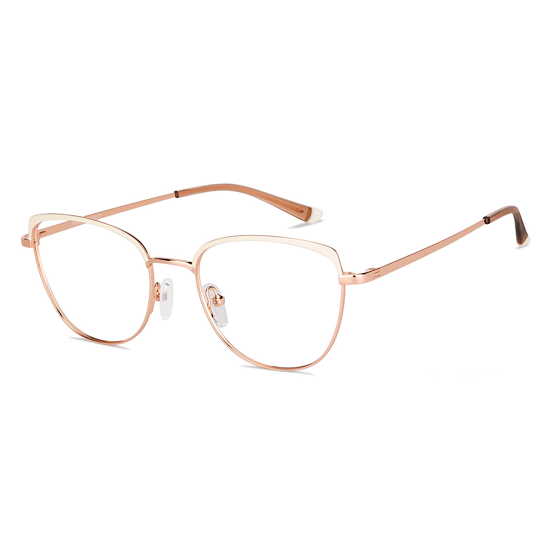 Vincent Chase Online Rose Gold Full Rim Cat Eye right side