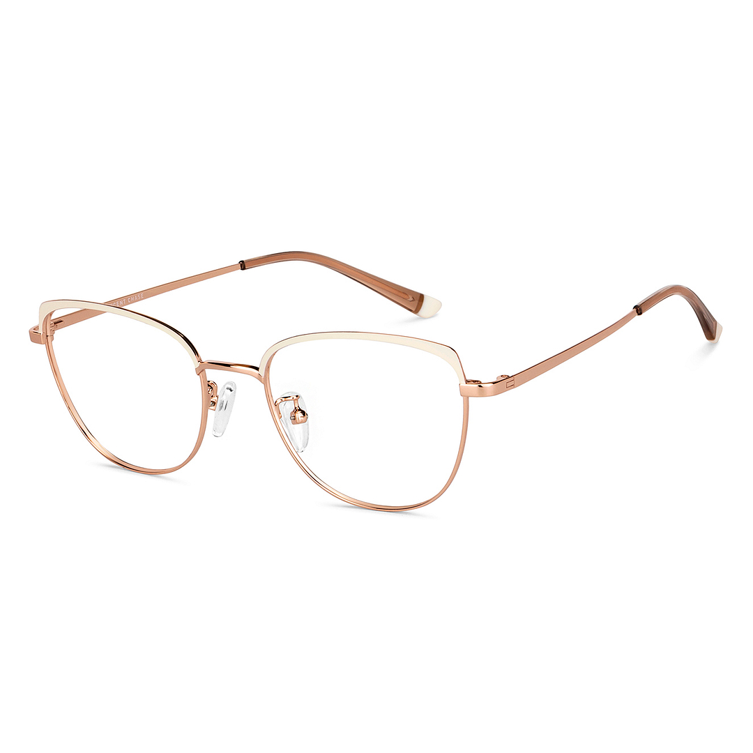 Vincent Chase Online Gold Full Rim Cat Eye right side