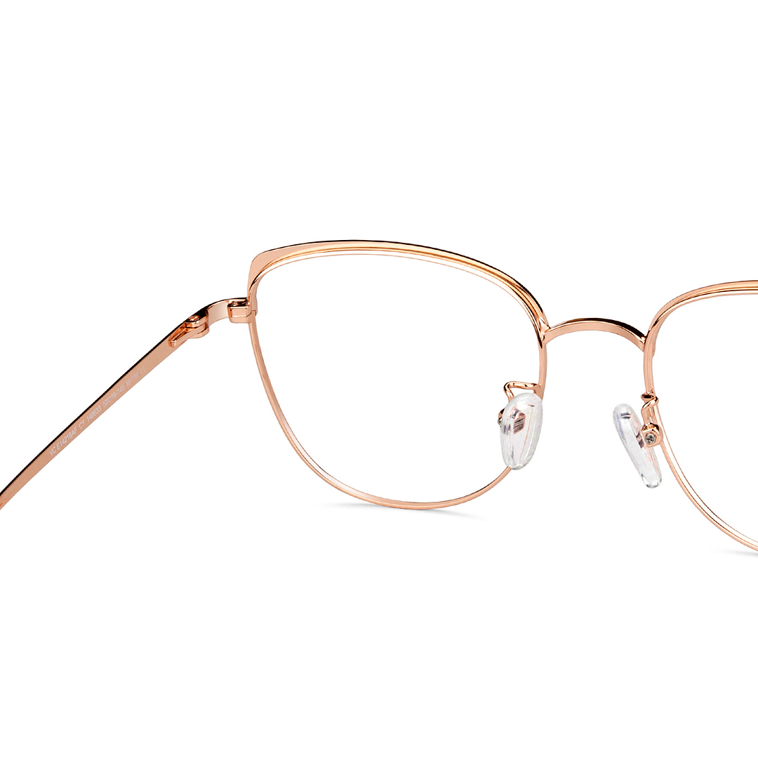 Vincent Chase Online Gold Full Rim Cat Eye right side