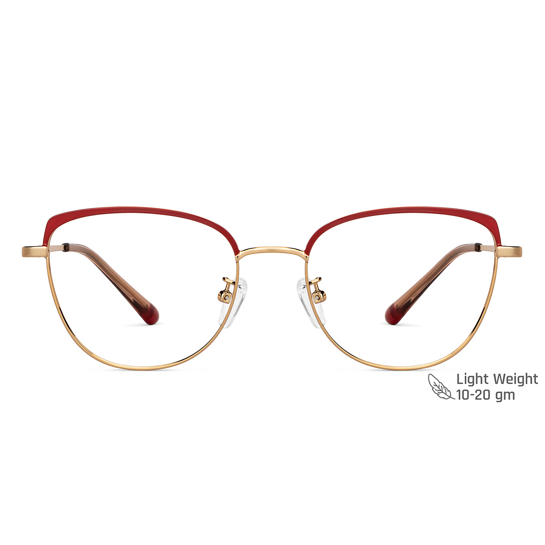 Vincent Chase Online Gold Full Rim Cat Eye right side
