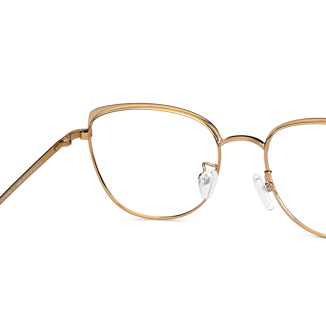 Vincent Chase Online Gold Full Rim Cat Eye right side