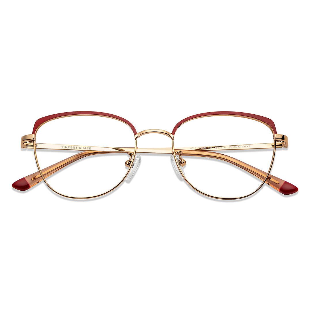 Vincent Chase Online Gold Full Rim Cat Eye left side