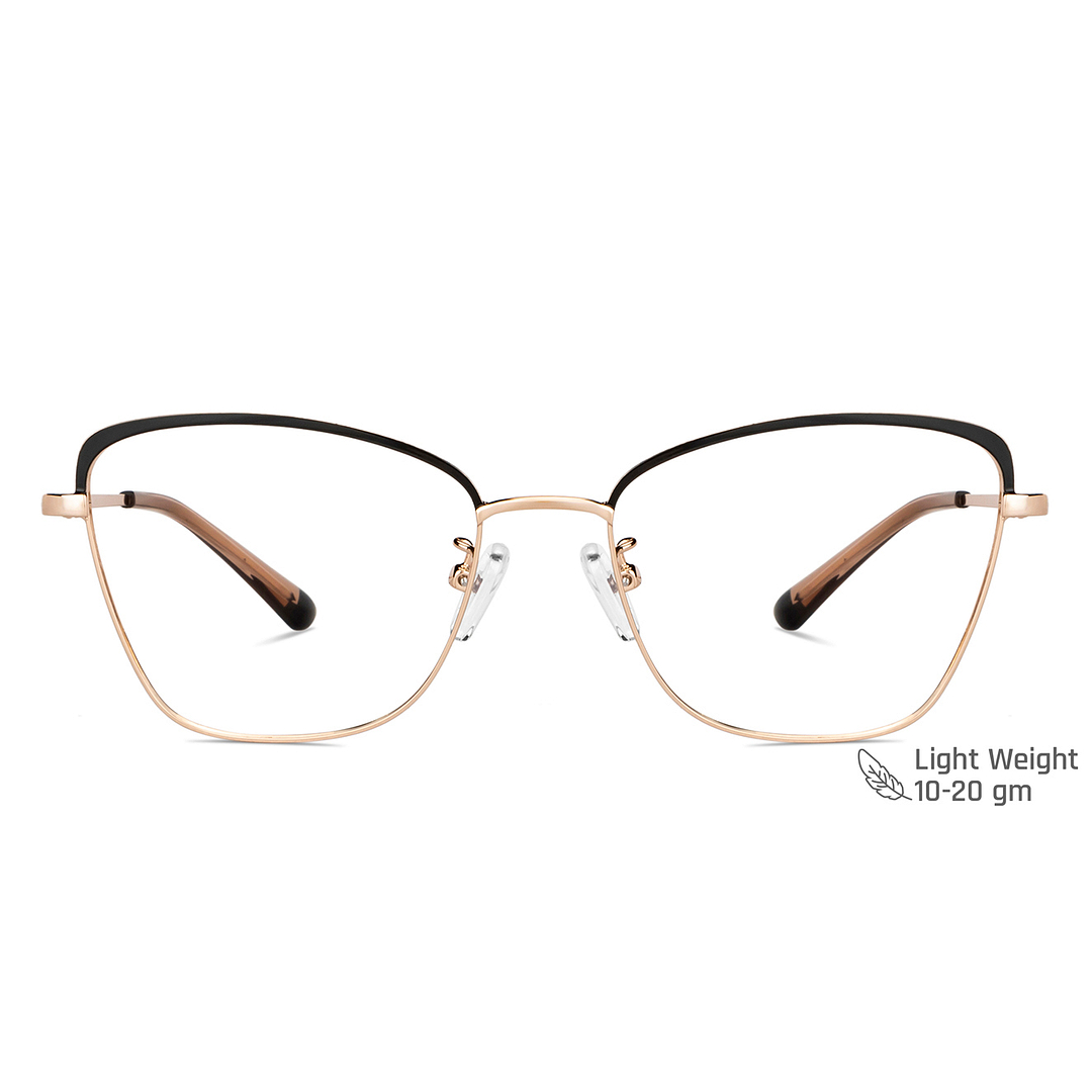 Vincent Chase Online Black Full Rim Cat Eye right side