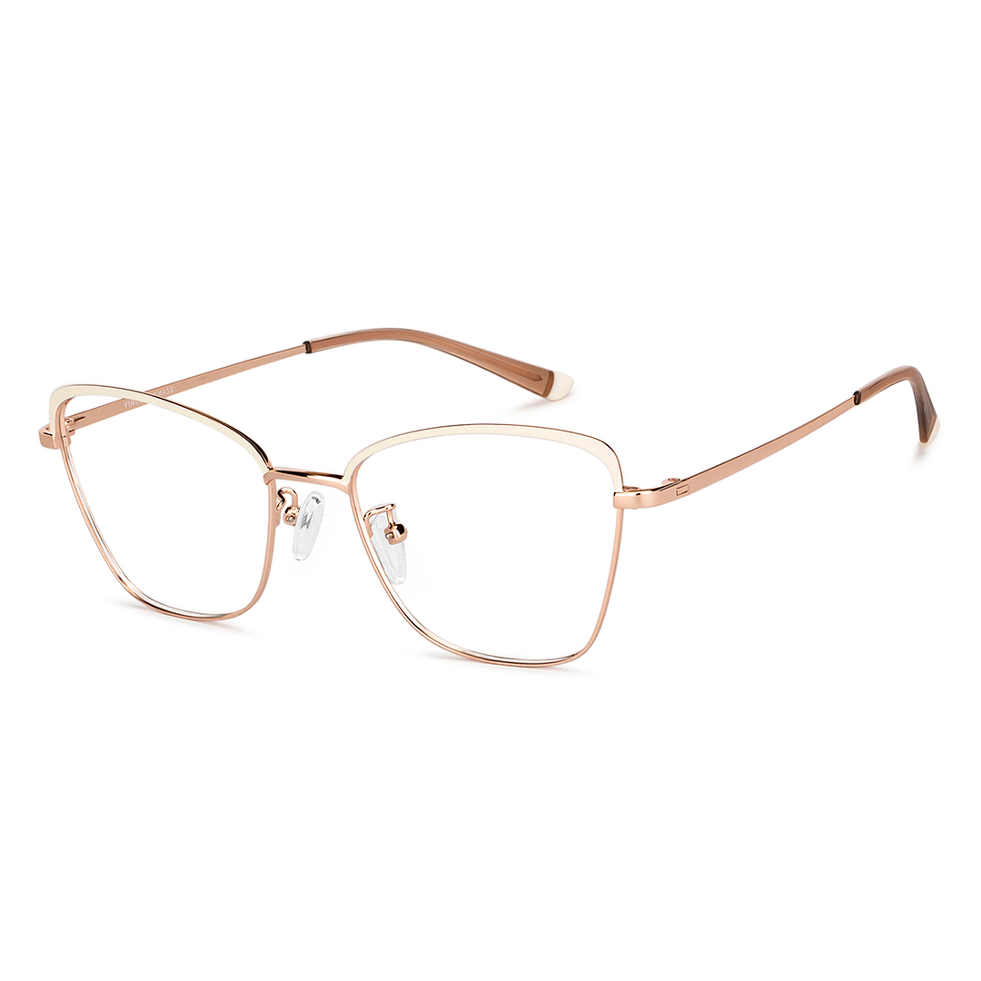 Vincent Chase Online Rose Gold Full Rim Cat Eye right side