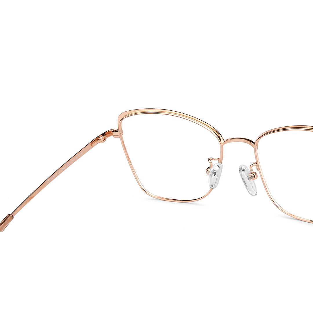 Vincent Chase Online Rose Gold Full Rim Cat Eye right side