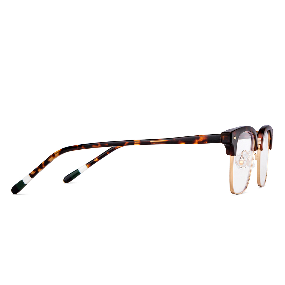 Vincent Chase Online Gold Full Rim Clubmaster left side