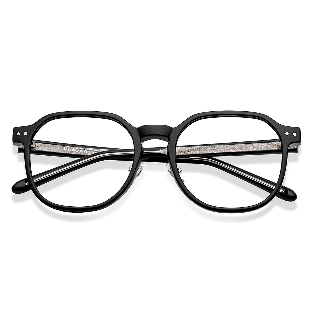 Vincent Chase Online Black Full Rim Geometric left side