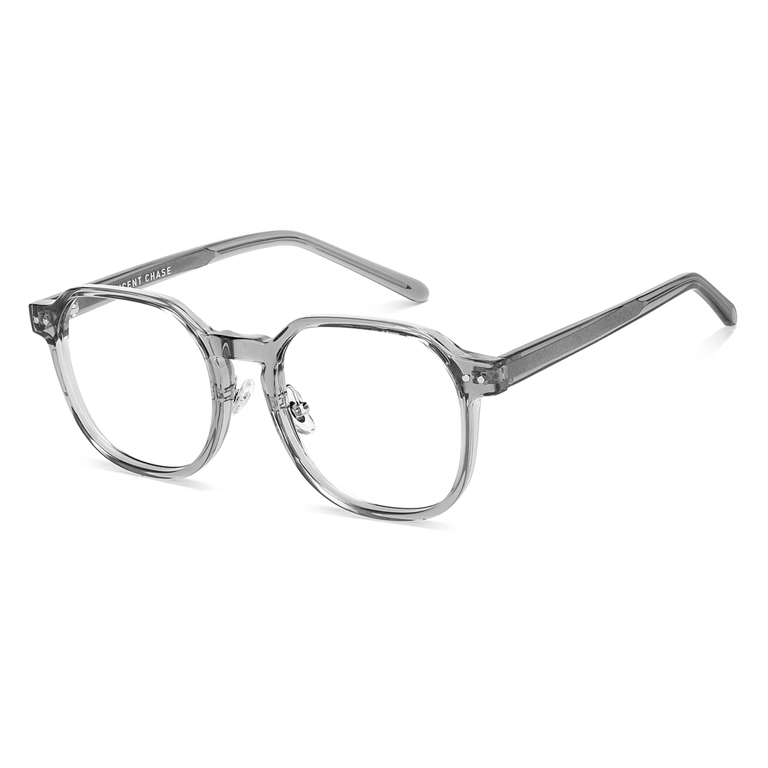 Vincent Chase Online Gray Transparent Full Rim Geometric right side