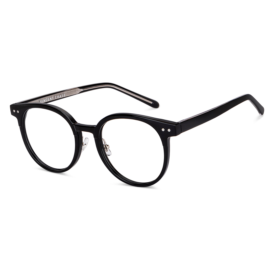 Vincent Chase Online Black Full Rim Round right side