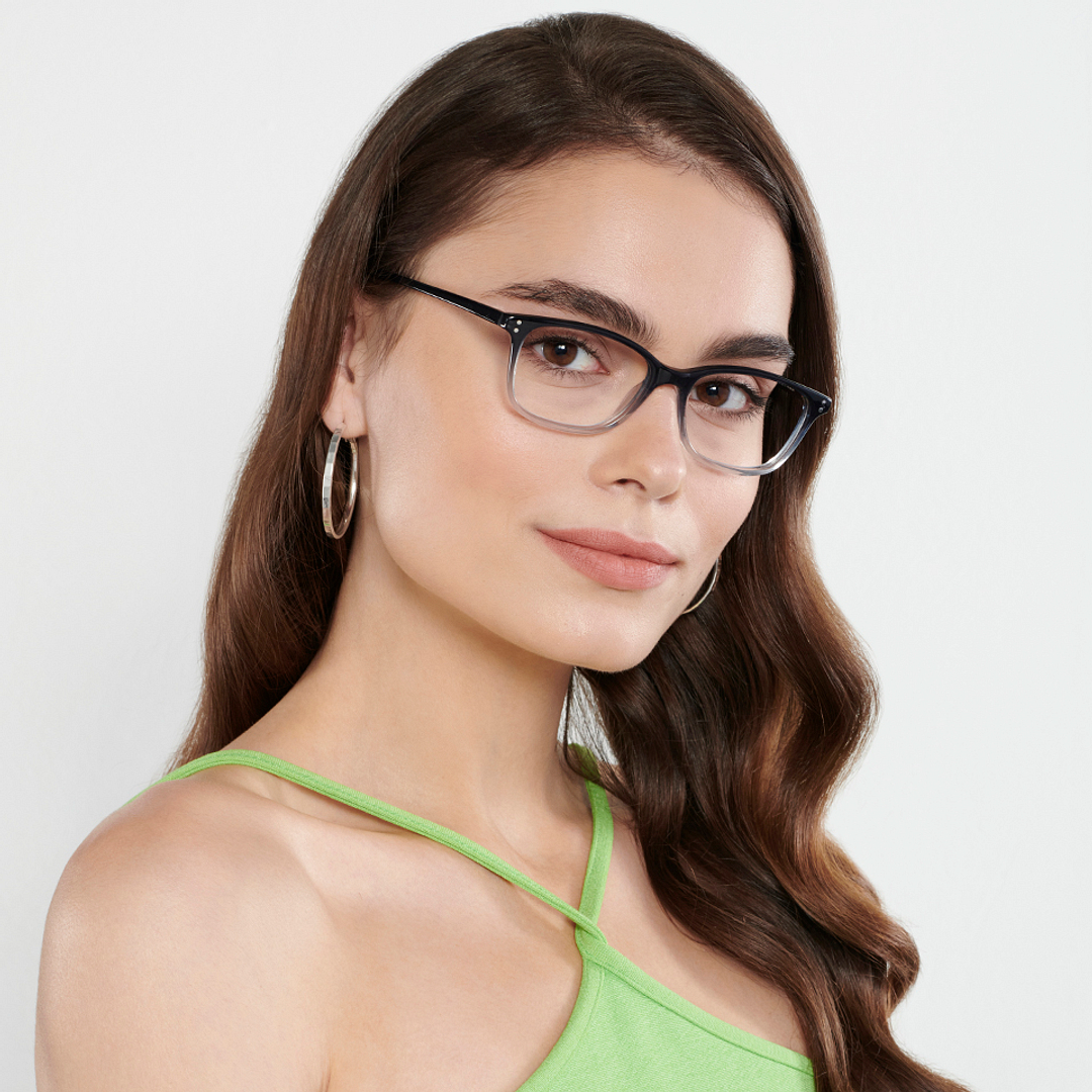 Vincent Chase Online Black Full Rim Rectangle left side