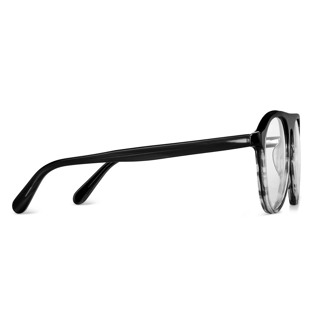 Vincent Chase Online Black Transparent Full Rim Aviator left side