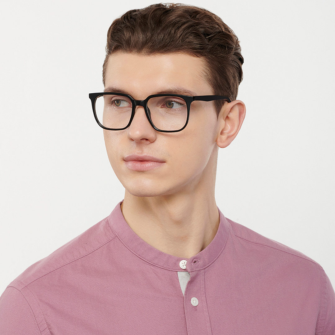 Vincent Chase Online Black Full Rim Square right side