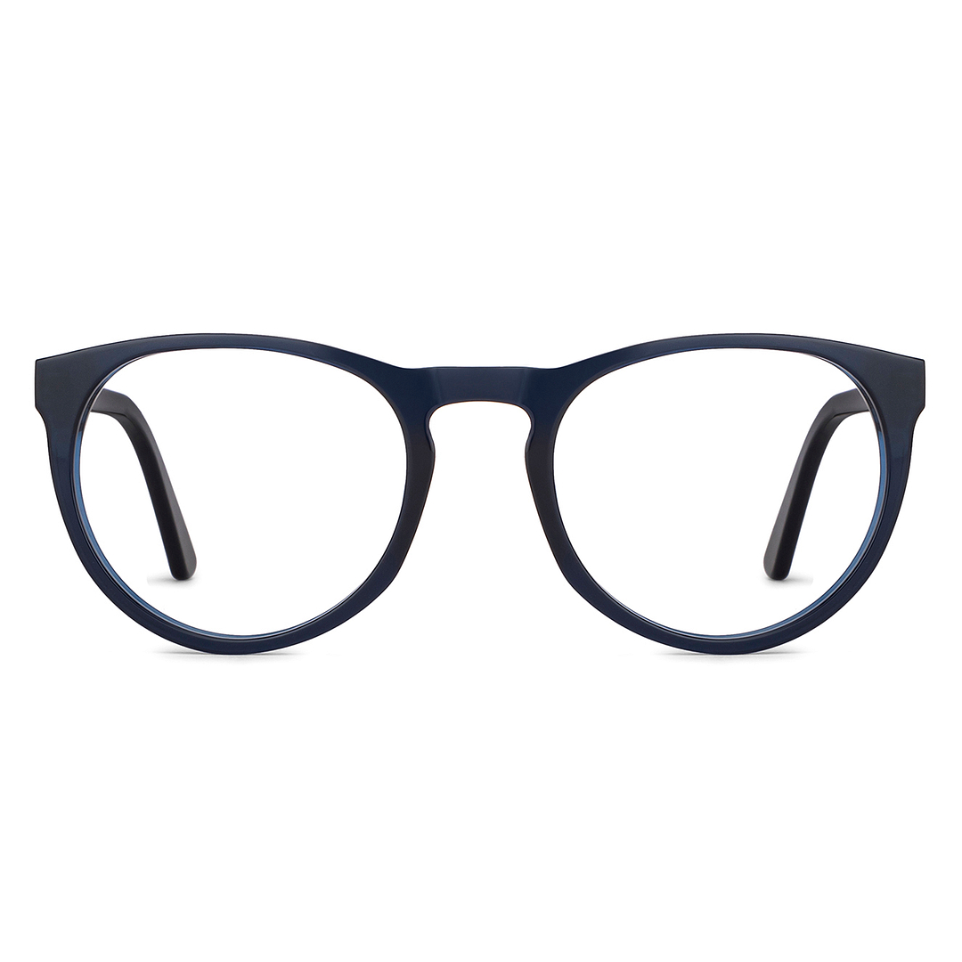 Vincent Chase Online Sky Blue Full Rim Round left side