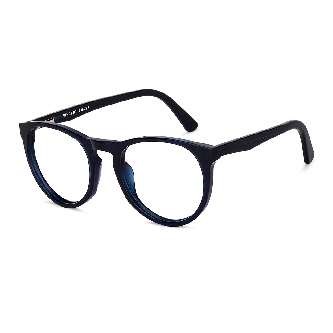 Vincent Chase Online Sky Blue Full Rim Round right side