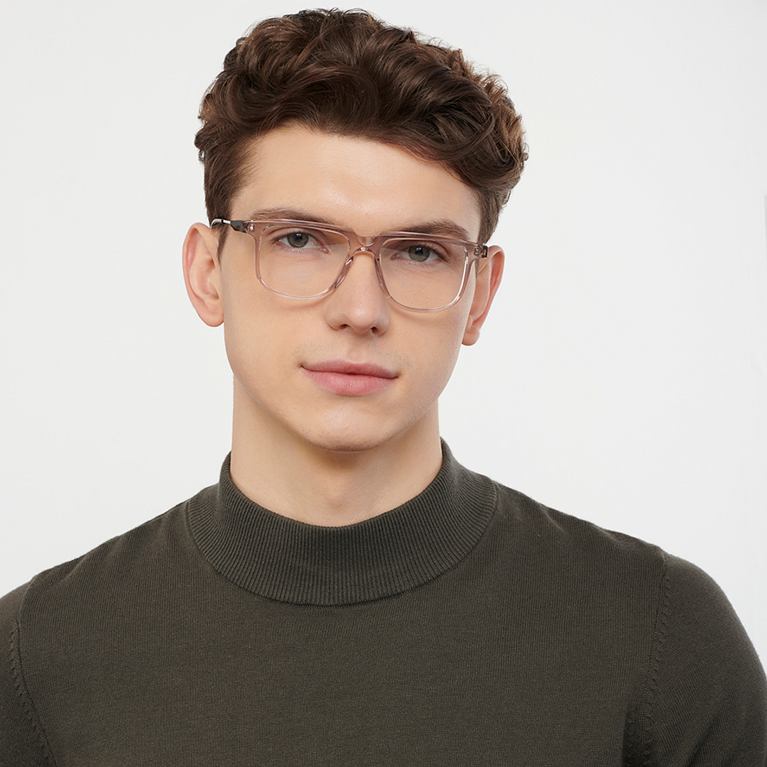 Vincent Chase Online Brown Transparent Full Rim Square left side