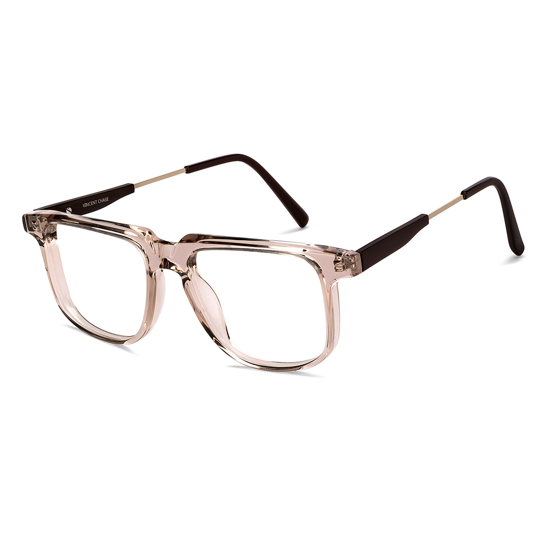 Vincent Chase Online Brown Transparent Full Rim Square right side