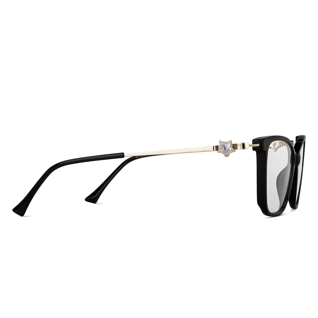 Vincent Chase Online Black Full Rim Cat Eye left side