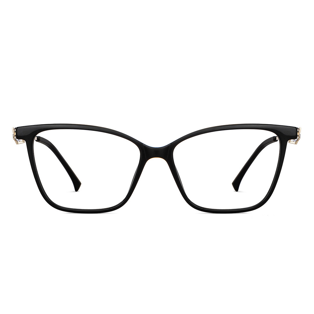 Vincent Chase Online Black Full Rim Cat Eye left side