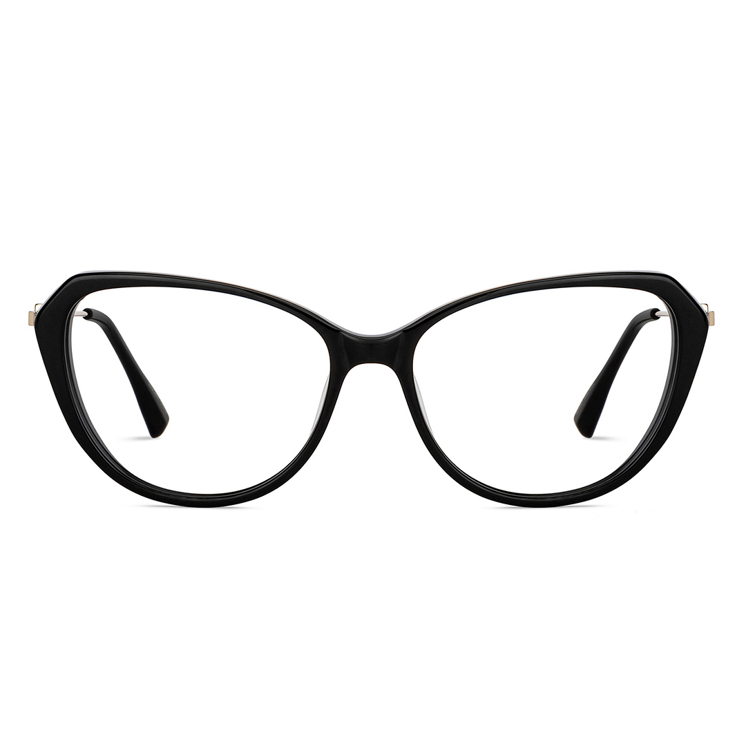 Vincent Chase Online Black Full Rim Cat Eye left side