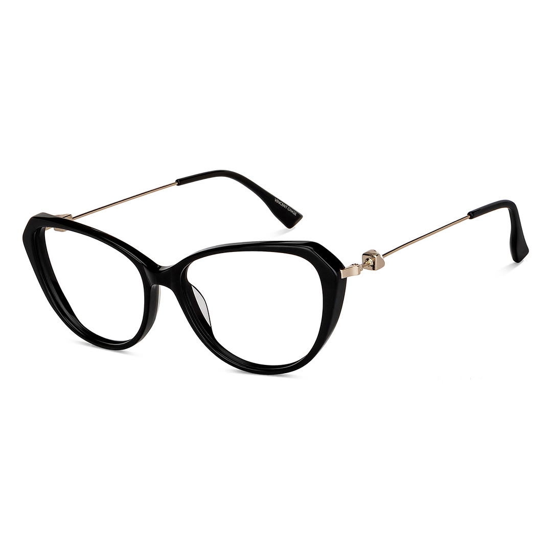 Vincent Chase Online Black Full Rim Cat Eye right side