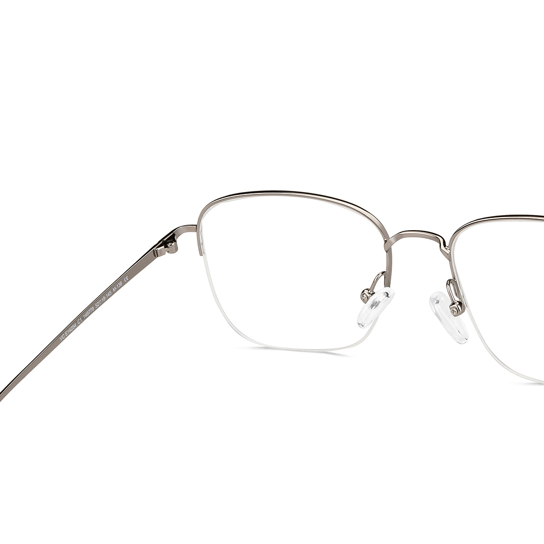 Vincent Chase Online Silver Half Rim Square right side
