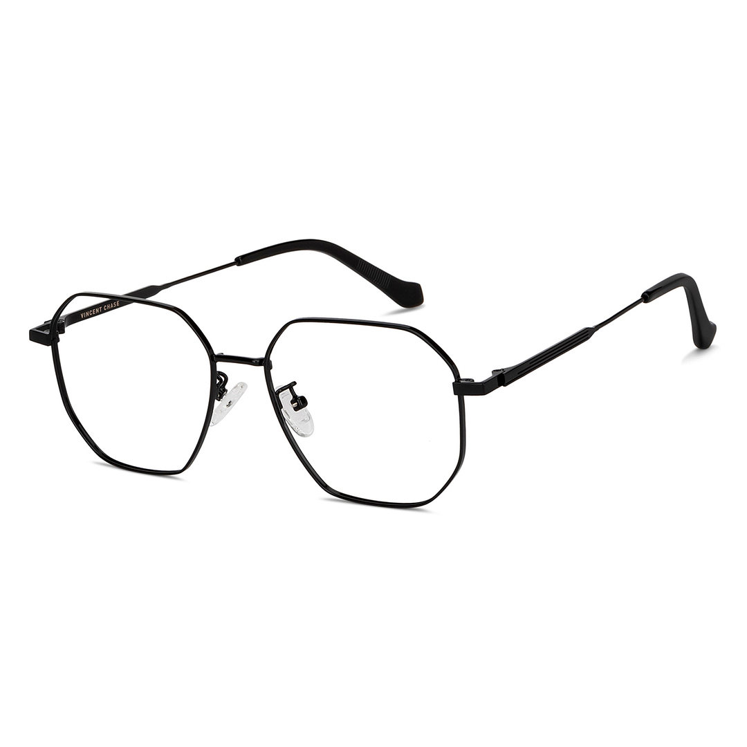 Vincent Chase Online Black Full Rim Geometric left side