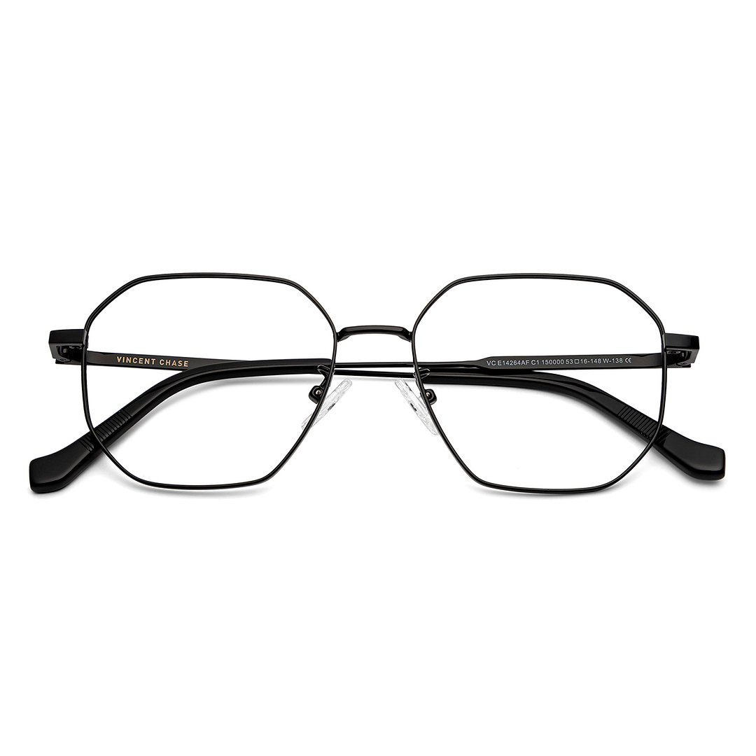 Vincent Chase Online Black Full Rim Geometric left side