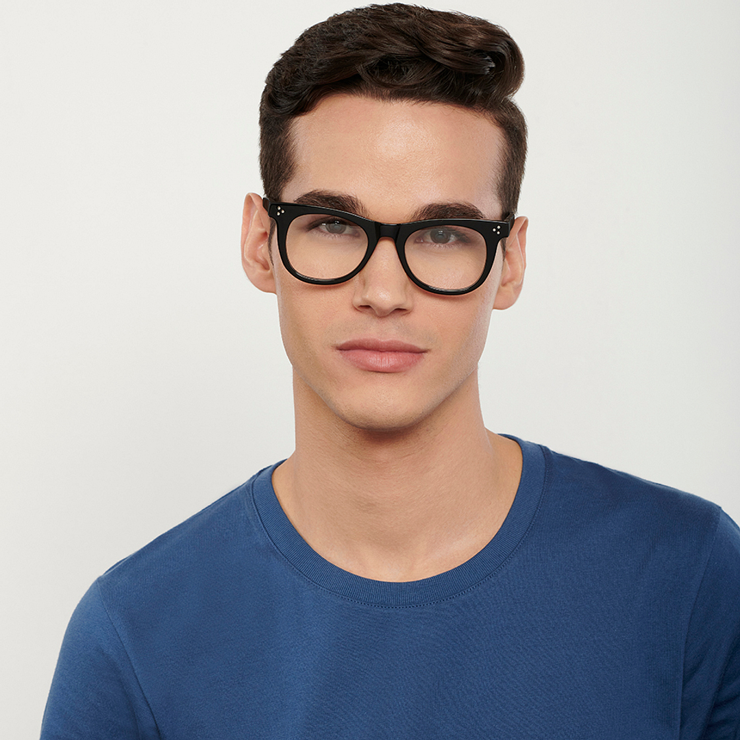 Vincent Chase Online Black Full Rim Square left side