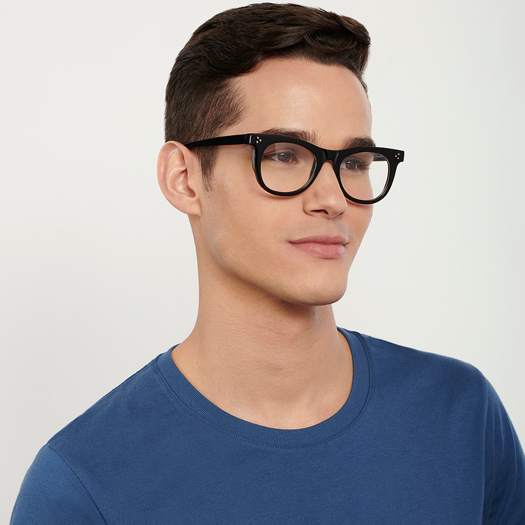Vincent Chase Online Black Full Rim Square right side