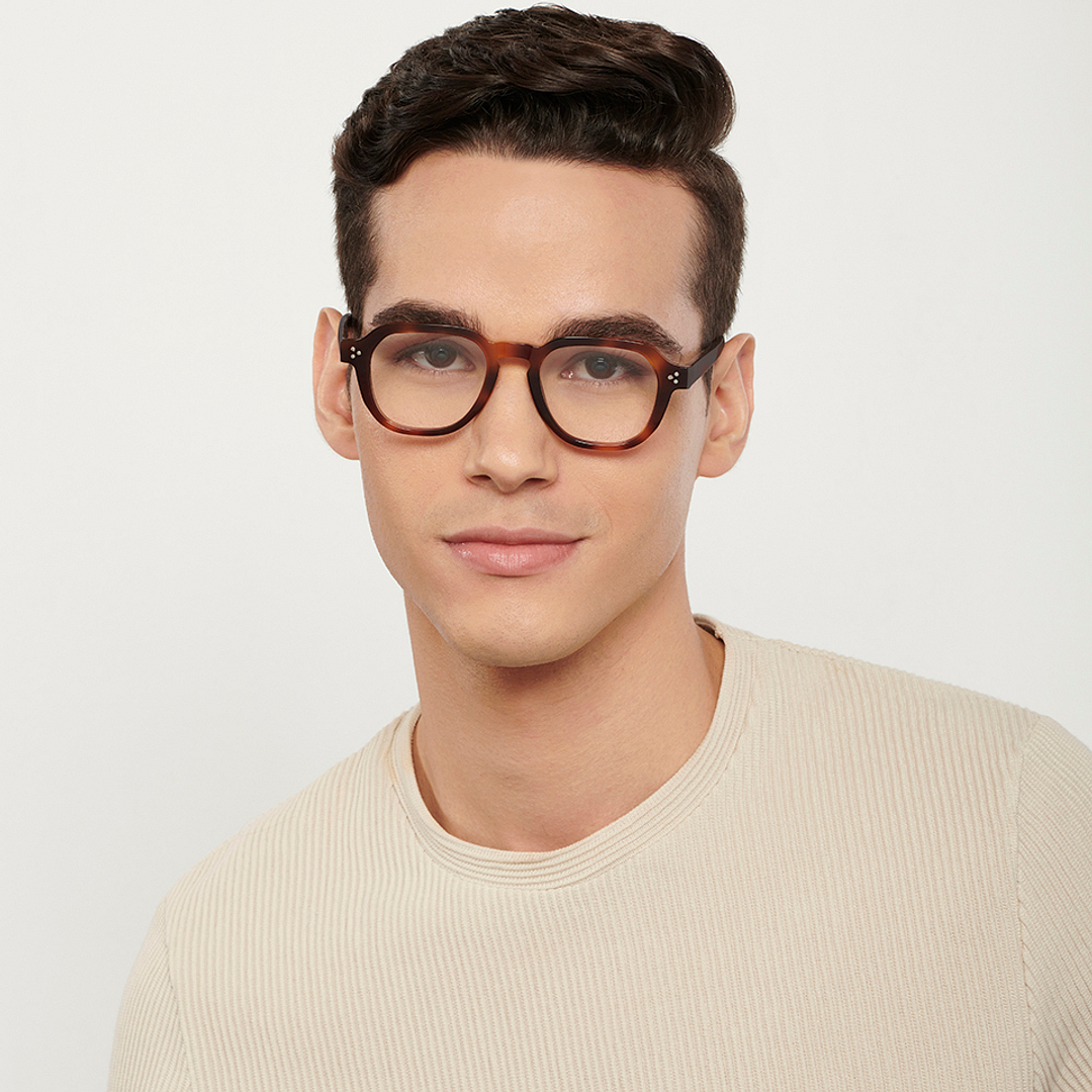 Vincent Chase Online Tortoise Full Rim Geometric left side