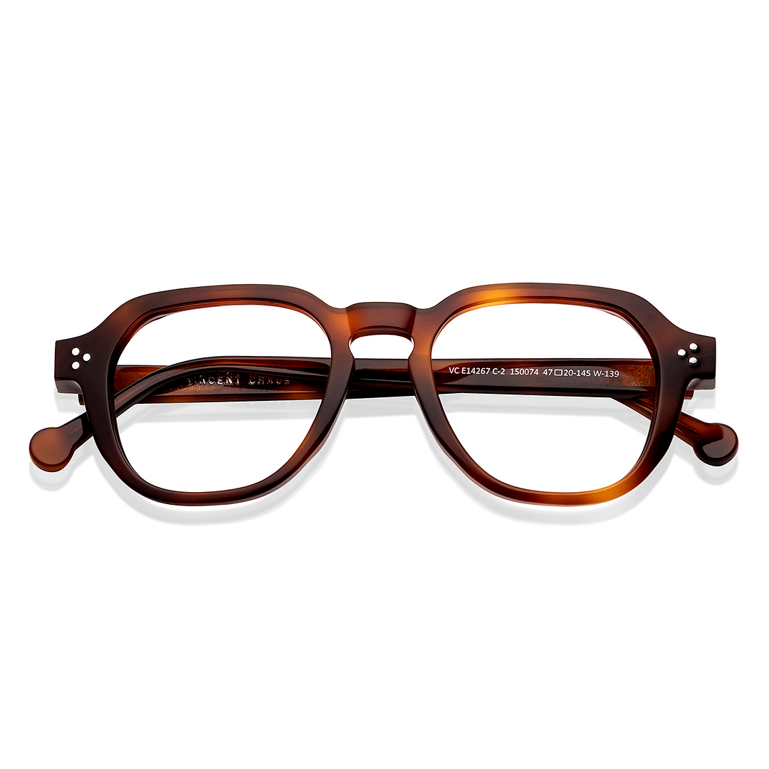 Vincent Chase Online Tortoise Full Rim Geometric left side