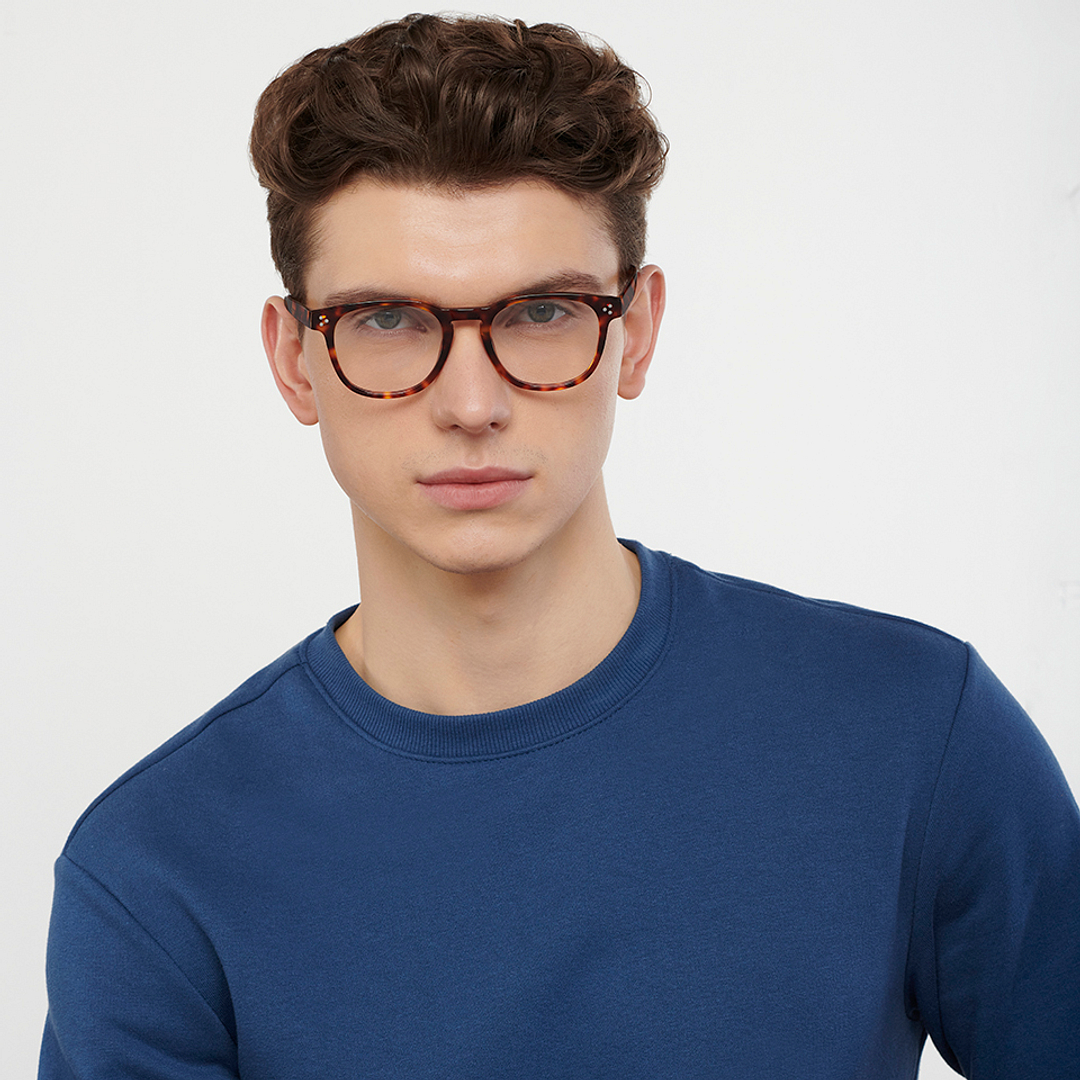 Vincent Chase Online Light Brown Full Rim Square left side