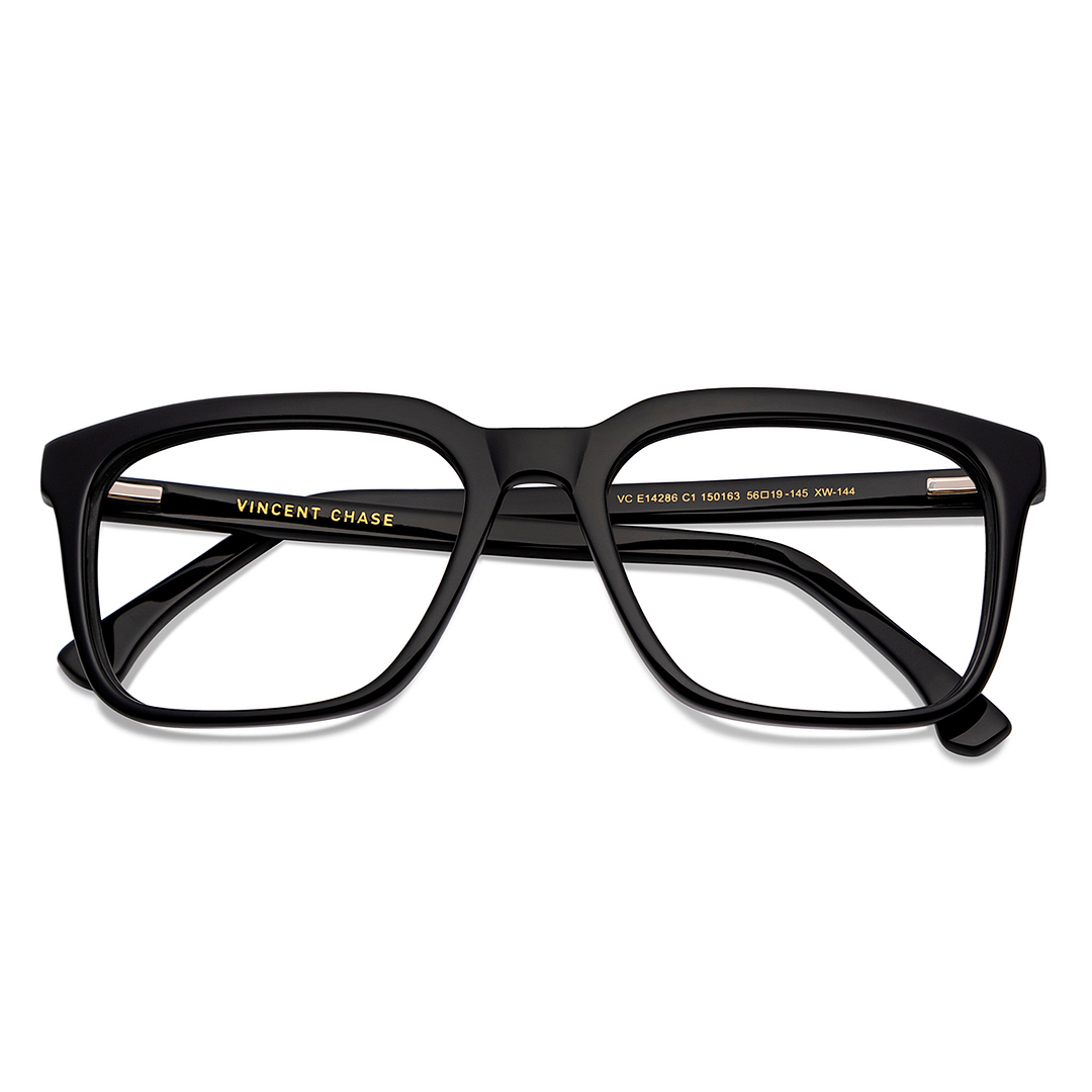Vincent Chase Online Black Full Rim Square left side