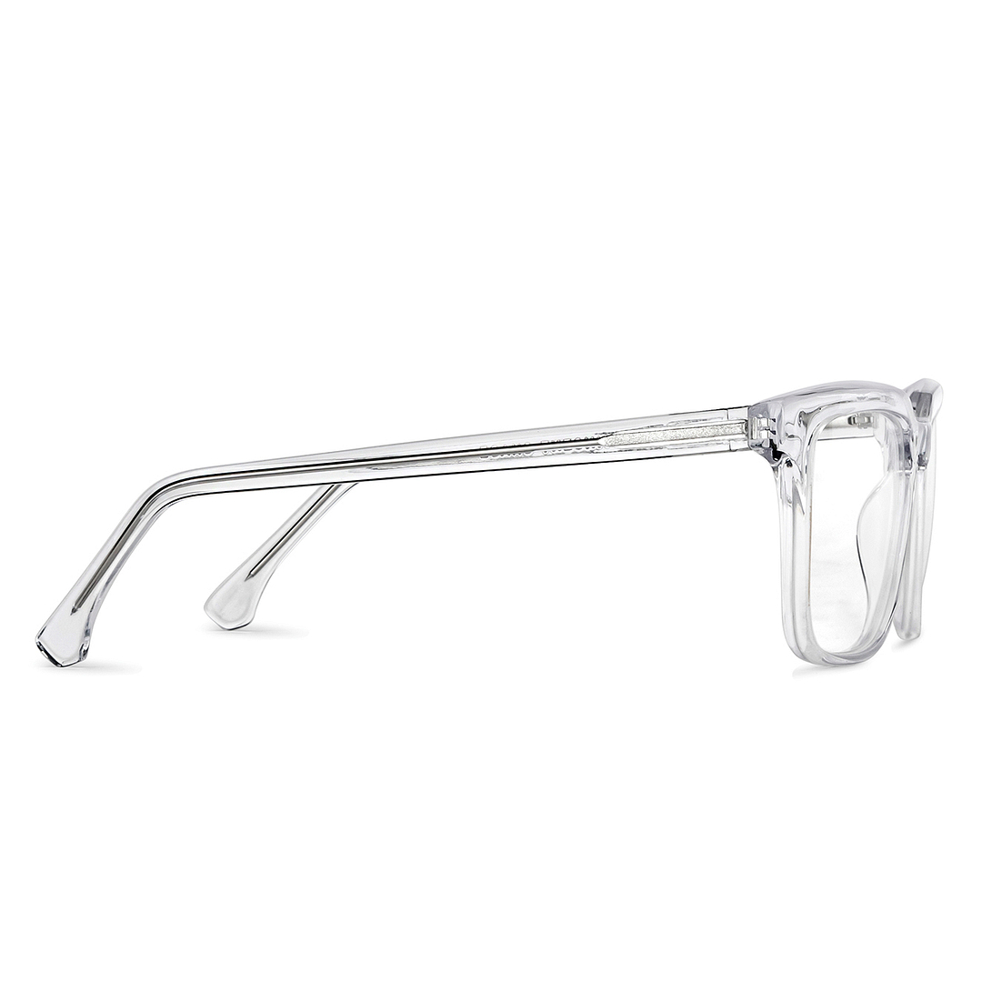 Vincent Chase Online Crystal Transparent Full Rim Square left side