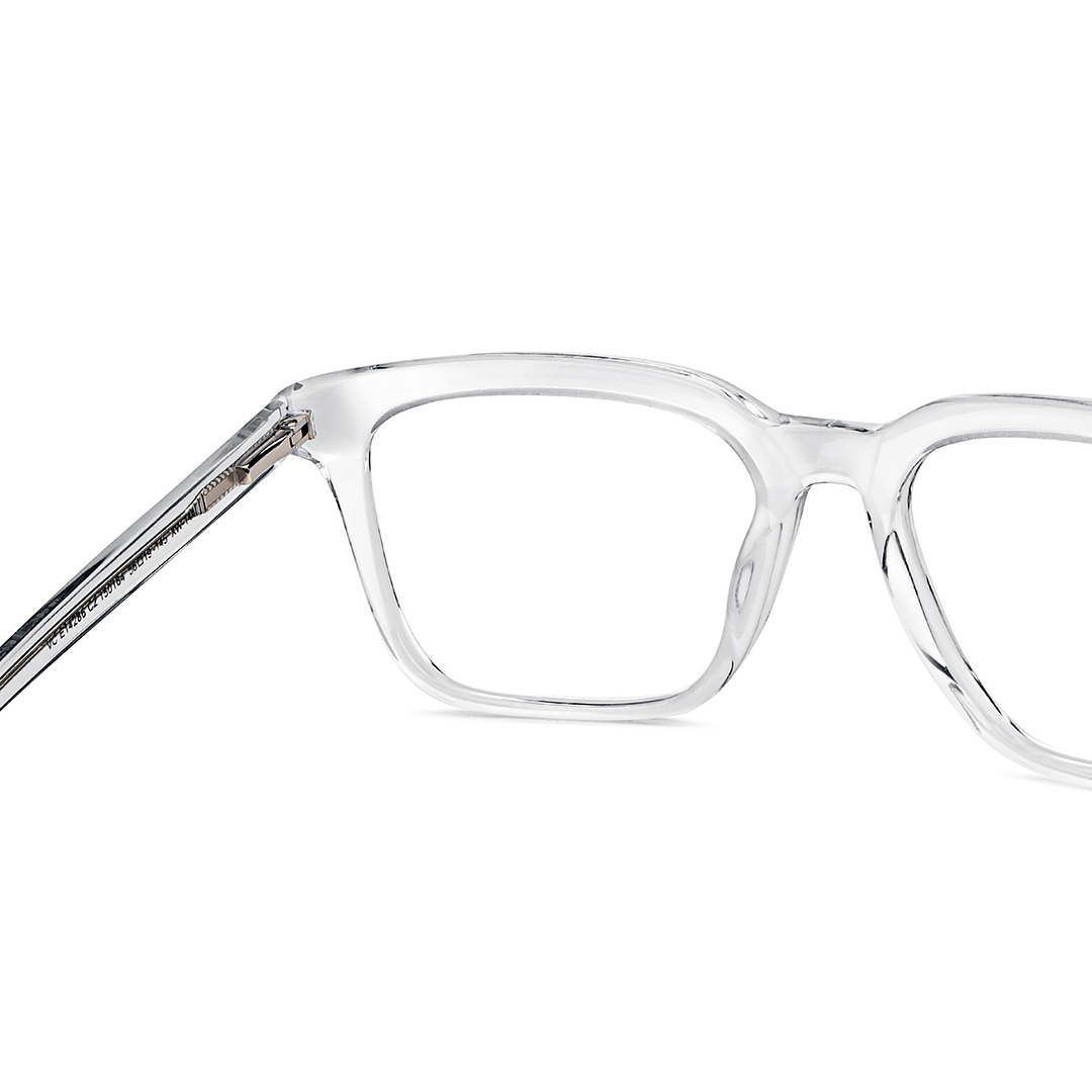 Vincent Chase Online Crystal Transparent Full Rim Square right side