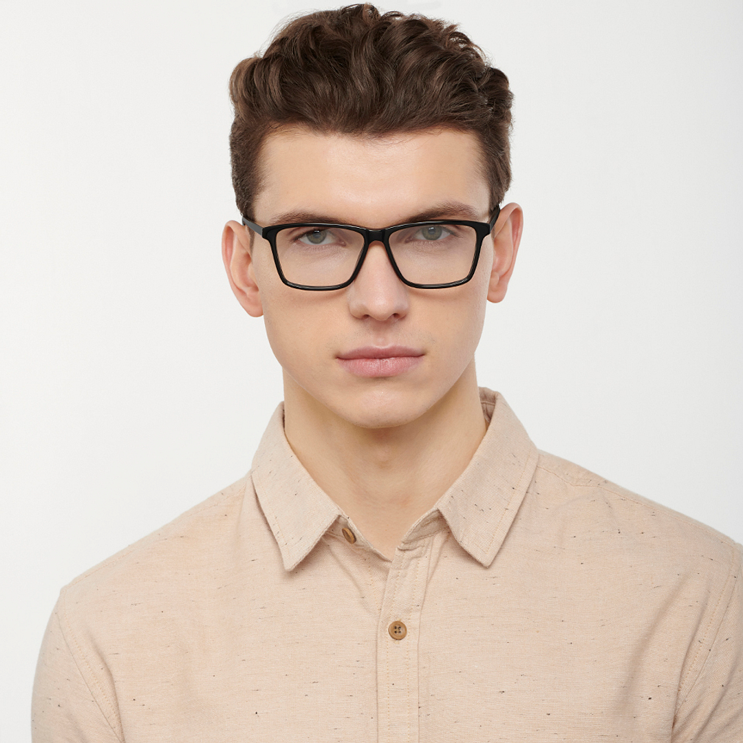 Vincent Chase Online Black Full Rim Rectangle left side