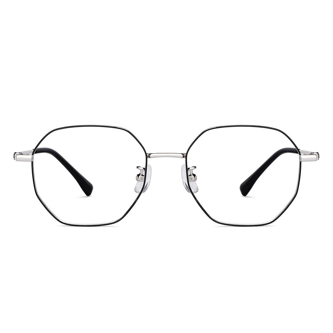 Vincent Chase Online Silver Full Rim Geometric right side