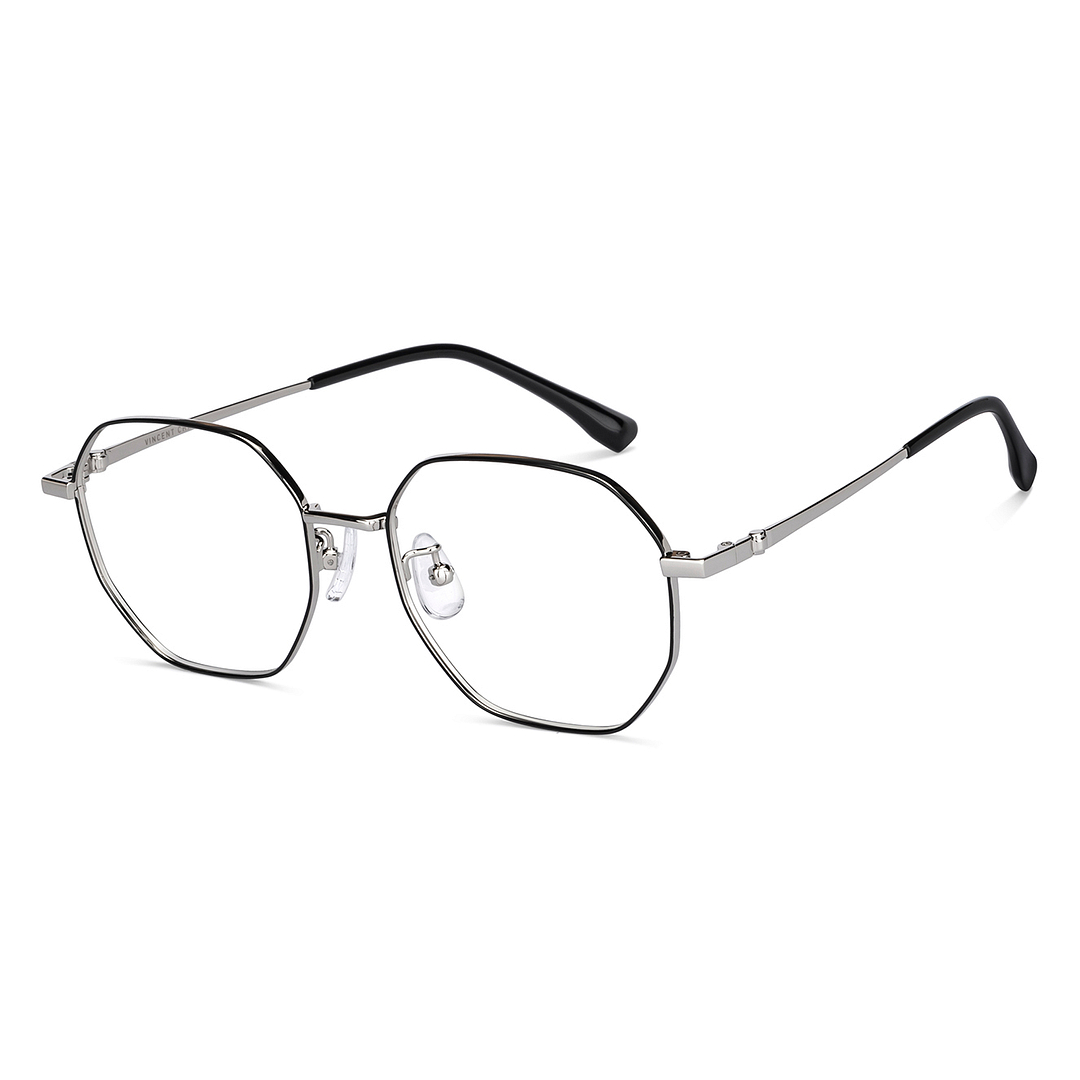 Vincent Chase Online Silver Full Rim Geometric right side
