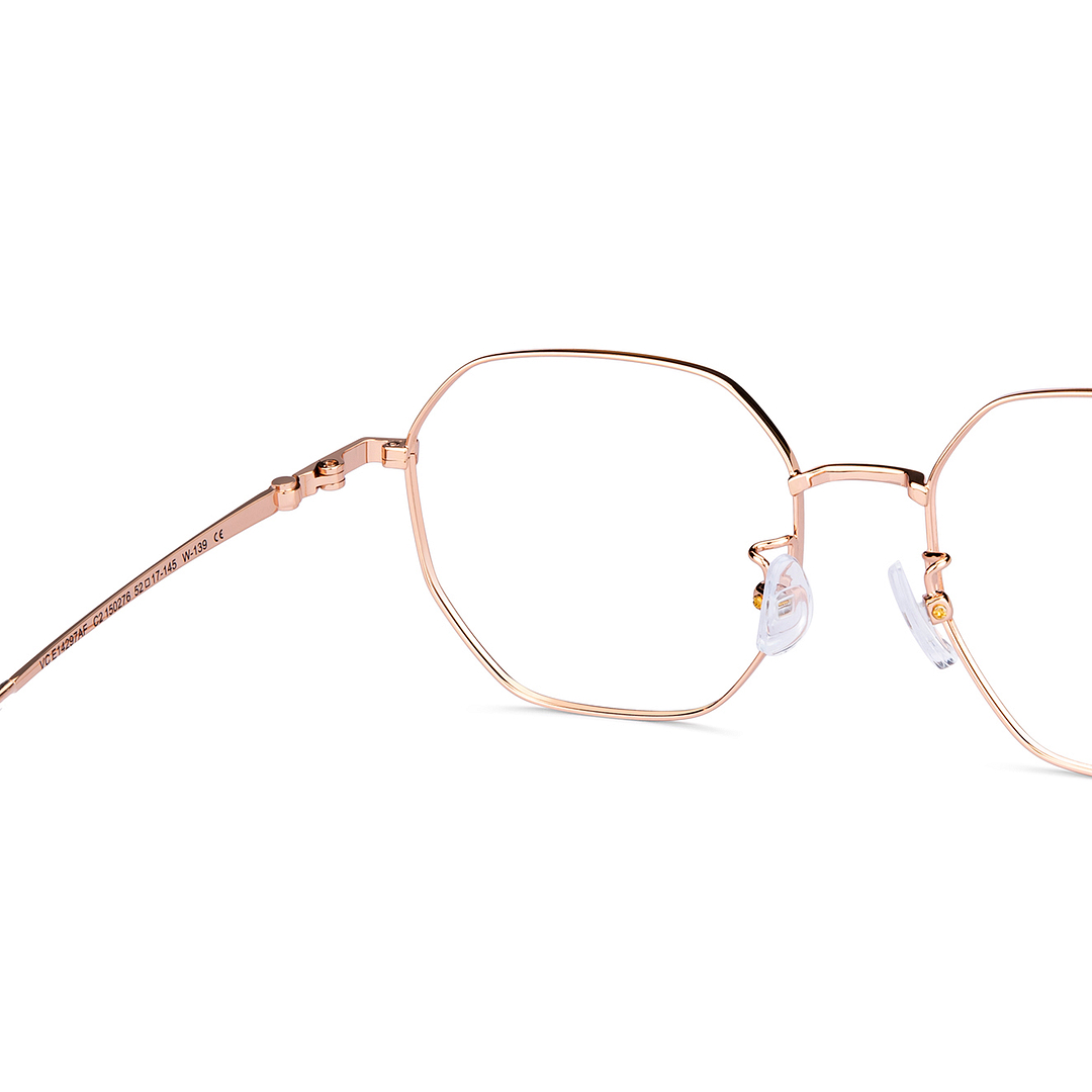 Vincent Chase Online Gold Full Rim Geometric right side