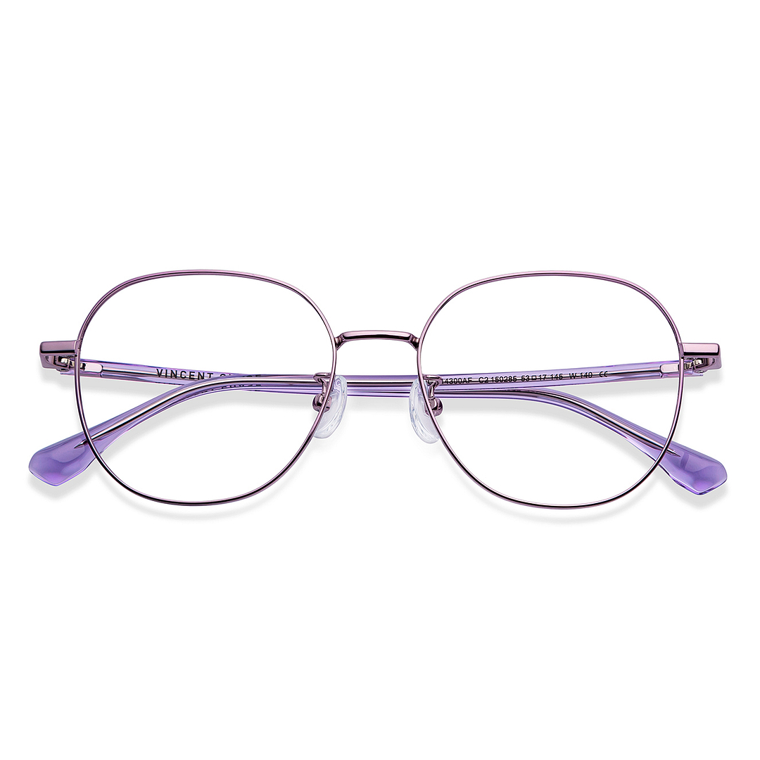 Vincent Chase Online Purple Full Rim Round left side