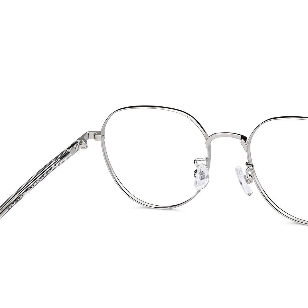 Vincent Chase Online Silver Full Rim Round right side